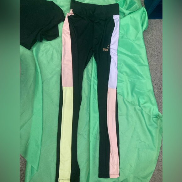 Girls Puma Set; t-shirt & leggings - Picture 8 of 8
